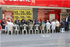 “Şehrimizin hafızası olan esnaflarımızla bir ve beraber olmaya devam edeceğiz”