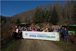 Sonbaharın büyüleyici renkleri arasında 14 kilometrelik unutulmaz rota