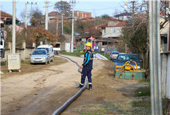 Bakırlı Mahallesi’nin 2 bin 500 metrelik içme suyu hattı yenileniyor