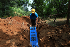 Aziziye Mahallesi’nin yeni içme suyu hattında çalışmalar tamamlandı