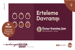 Büyükşehir kültür sanat etkinliklerinde Nisan takvimi belli oldu