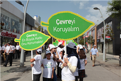 Çevre Hassasiyeti İçin Yürüdüler