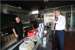 “32 Evler Beşköprü Caddesi sağlam alt ve üstyapısıyla şehrimize hayırlı olsun”