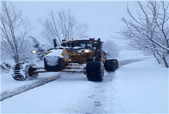 12 mahalle yolu ulaşıma açıldı
