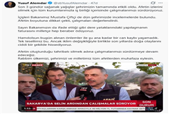 “Dere yataklarındaki yapılaşmanın faturasını milletçe ödüyoruz”