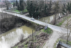 Akyazı’da 20 mahalleyi bağlayan nokta afetlere karşı artık daha güçlü