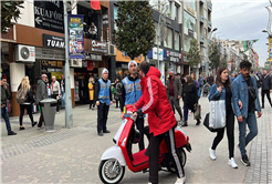 Hedef Çark Caddesi’nde yaya güvenliğini sağlamak