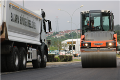 Büyükşehir şehrin girişinde yenileme işlemlerini başlattı