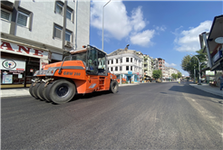 Çeşme Meydanı Caddesi yeni yüzüne kavuştu