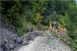 40 bin kişiye hizmet sunacak kaynaklar 5 bin metrelik yeni hat ile abonelere ulaştı