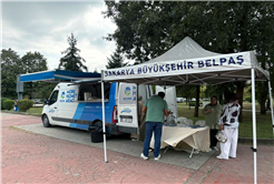 Büyükşehir’den üniversitelilere kampüste sıcak karşılama