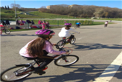Bisiklet Mola Kıraathanesi’ne ilkokul öğrencileri misafir oldu