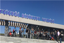 Ayçiçeği Bisiklet Vadisi öğrencilerin adresi oldu