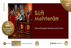 Ramazan kültür sanat takvimi Sufi Mehteran gösterisiyle devam edecek