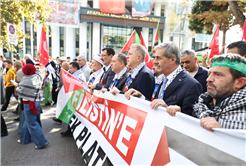 Başkan Alemdar: “Sakarya mazlumun yanında olduğunu bir kez daha gösterdi”
