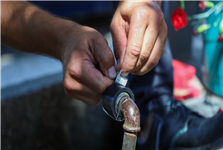 Kesintilere neden olan kaçak kullanımı engellemek için ekipler 24 saat sahada
