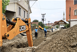 Akyazı’da 6 mahalleye 8 kilometrelik yeni hat