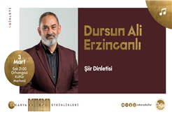 Ramazan takvimine Dursun Ali Erzincanlı konuk oluyor