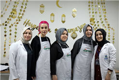 Ramazan’ın geleneksel lezzetleri SAMEK mutfağında hazırlandı