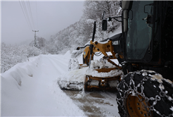 Büyükşehir’in kar mesaisi sonuç verdi: 6 grup yolu ulaşıma açıldı