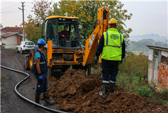 2 bin 800 metrelik hat ile Hendek Yarıca’nın içme su geleceği teminat altında