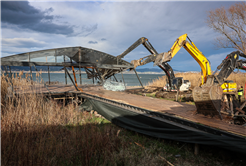 SASKİ paylaştı: “6 kilometrelik hatta kaçak iskele ve yapılar kaldırıldı”