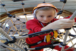 Minik öğrenciler Macera Park’ta