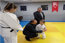 Enes Zengin bu kez judo takımıyla birlikteydi: “Her zaman yanınızda olacağız”