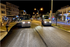 Saraybosna Caddesi’nde yenileme çalışmaları tamamlandı