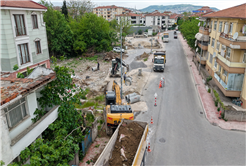 SASKİ, yeni ulaşım güzergahının altyapısını 5 kilometrelik hatla hazırladı