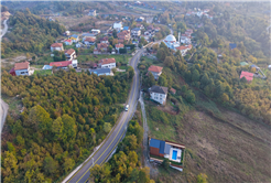 Büyükşehir Hacımercan’ın yollarını tablo gibi işledi
