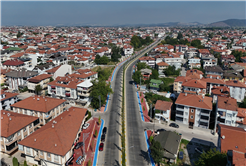 Büyükşehir’in yeni ulaşım aksı geceleri de şehre ışık katıyor