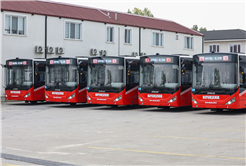 Büyükşehir’in metrobüs filosuna 5 araç daha dahil oldu