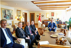 Başkan Alemdar, Ankara'da iki bakana projeleri anlattı: “En iyisi için çalışacağız”