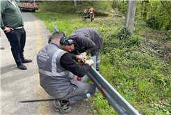 Büyükşehir’den Hendek’te ulaşım güvenliğini artıran çalışma
