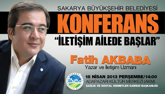 Fatih Akbaba Konferans veriyor