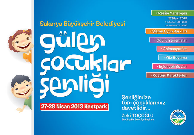 Gülen Çocuklar Şenliği Başlıyor