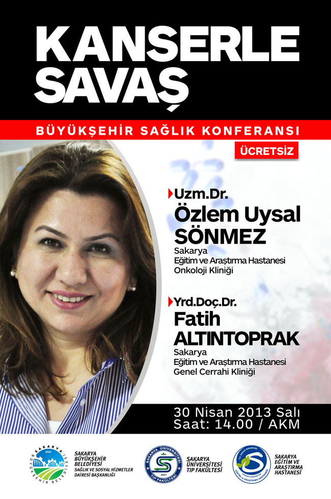 Kanserle Savaş Konferansı AKM'de