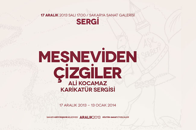 Mesnevi'den Çizgiler Sanat Galerisi'nde