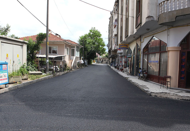 Şehir Merkezi de Asfaltlanıyor