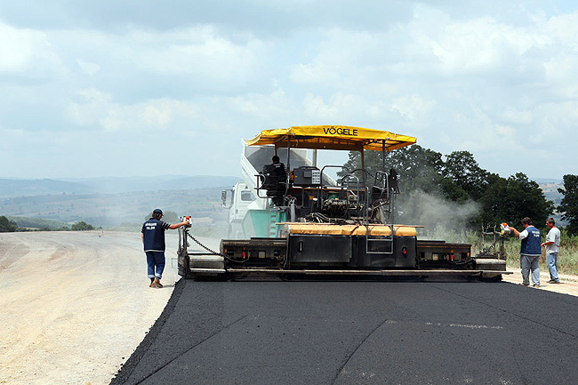 Dorukkent'in Yolu Asfaltlanıyor