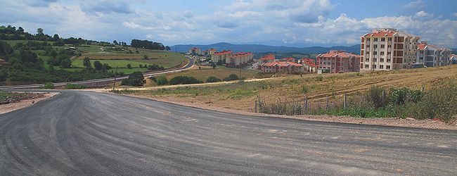 Dorukkent'in Yolu Asfaltlandı