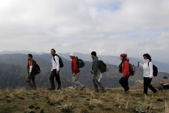 Dikmen Yaylasının Tadını Çıkardılar