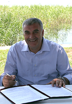 Çelik İsale Hattında İmzalar Atıldı