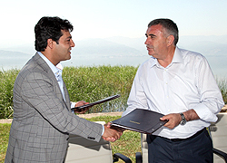 Çelik İsale Hattında İmzalar Atıldı