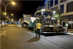 Saraybosna Caddesi’nde yenileme çalışmaları tamamlandı