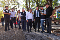 25 kilometrelik projenin yüzde 50’si tamamlandı