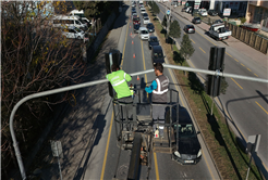 TEK Yokuşu’nda 1 kilometrelik plastik ferforje önlemi