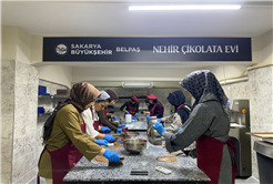 Büyükşehir’in kadınlara yönelik çikolata ve kahve atölyesi tamamlandı