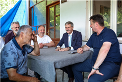 Başkan Alemdar Akyazı’da çalışmaları yerinde inceledi: “Asfalt atağımız sürecek”